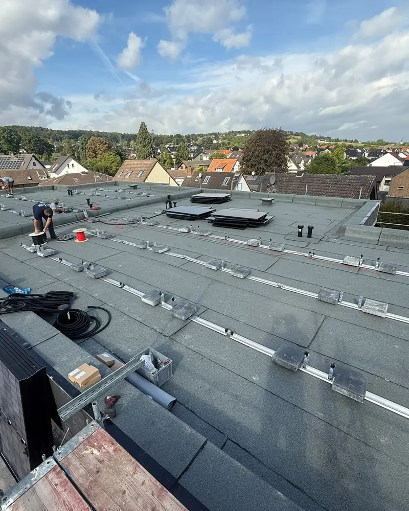 Photovoltaik aufs Dach