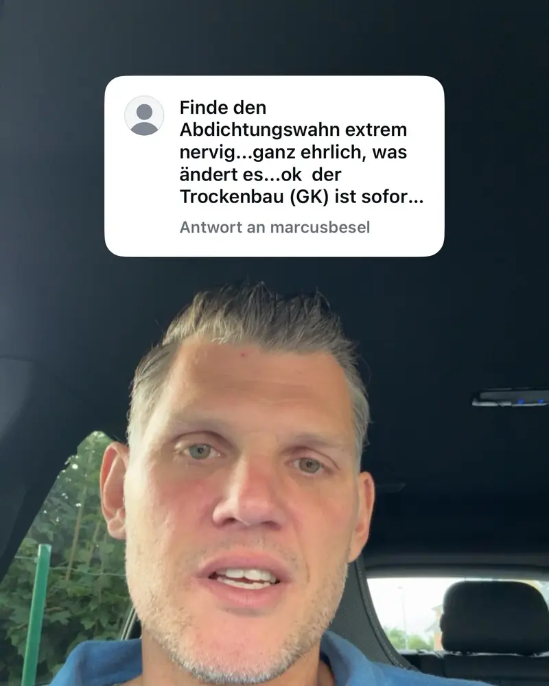 Ist die Abdichtung im Bad übertrieben?