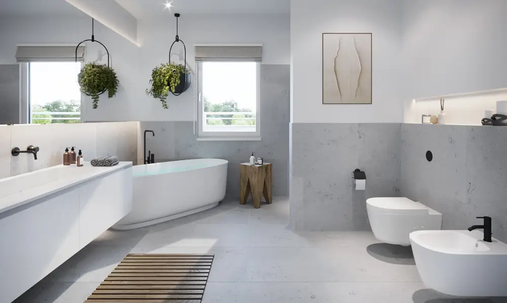Badezimmer (Visualisierung)